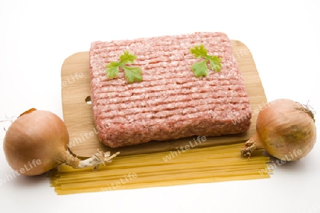 Hackfleisch mit Petersilie