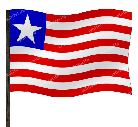 Fahne Liberia