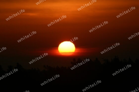 Sonnenuntergang in Potsdam