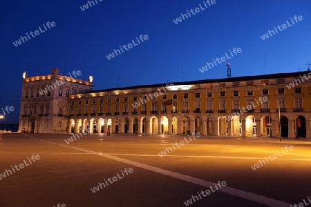 Europa, Westeuropa, EU, Euro, Portugal, Lissabon, Innenstadt, Platz, Praca do Comercio,   (Urs Flueeler) 