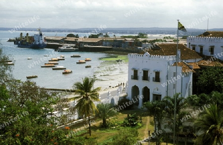 Die Altstadt von Stone Town  oder Zanzibar Town der Hauptstadt der Insel Sansibar im Indischen Ozean in Tansania in Ostafrika.. 