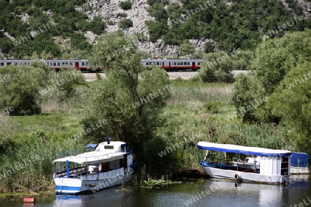 Europa, Osteuropa, Balkan. Montenegro, Skadar, See, Landschaft, Virpazar,