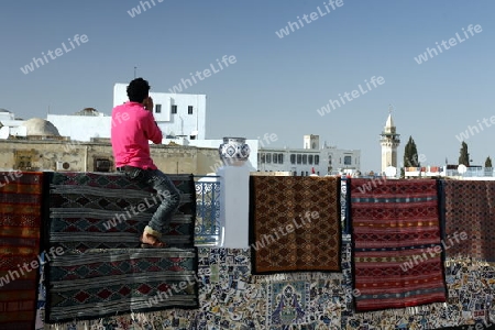 Afrika, Tunesien, Tunis, Altstadt, Medina, Souq, Moschee, 
