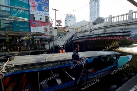 The City centre of Bangkok naer the Siam Square in the capital of Thailand in Souteastasia.