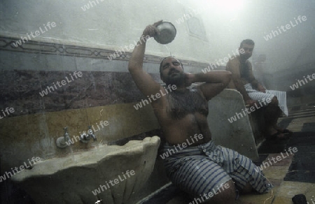 Eim Hammam in der Altstadt  der Hauptstadt Damaskus in Syrien im Nahen Osten.