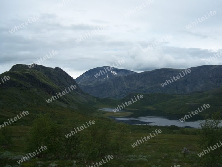 Bergsee im Jotunheimen-Nationalpark