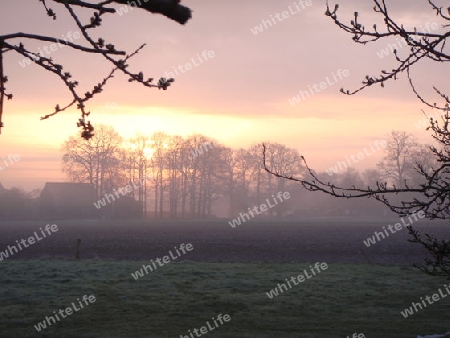 Himmlischer Sonnenaufgang