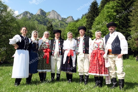 Europa, Osteuropa, Slowakei, Polen, Grenze, Cerveny Klastor, Folklore, Festival, Fest, Tranchtenfest, Fracht, Kultur, Sommer, 