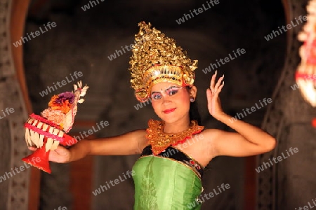 Asien, Suedost, Indonesien, Bali, Insel, Ubud, Bali Dance, Theater,  (Urs Flueeler) 