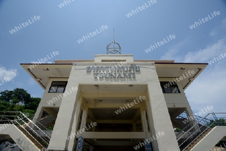 The Tsunami Building in the Town of Ko PhiPhi on Ko Phi Phi Island outside of  the City of Krabi on the Andaman Sea in the south of Thailand. 