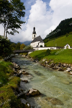 Kirche im Ramsau, Berchtesgaden, Germany