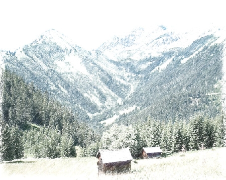 Sommer in den Bergen