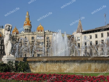 Placa de Catalunya in Barcelona