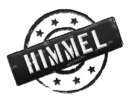 Sign, symbol, stamp or icon for your presentation, for websites and many more named HIMMEL