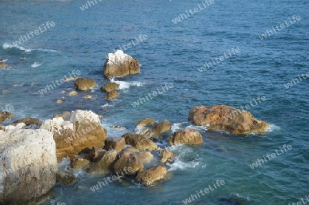 Felsen im Mittelmeer