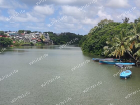 Mahebourg, La Chaux river. Mauritius