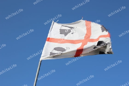 Flagge Sardinien