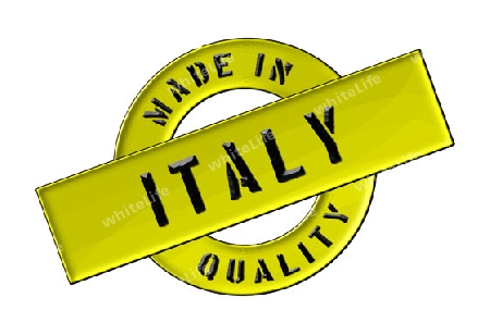 Made in Italy - Quality seal for your website, web, presentation