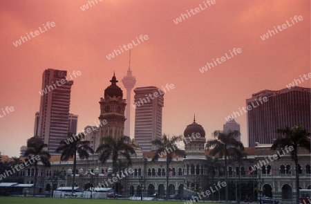 The City centre in the city of  Kuala Lumpur in Malaysia in southeastasia.