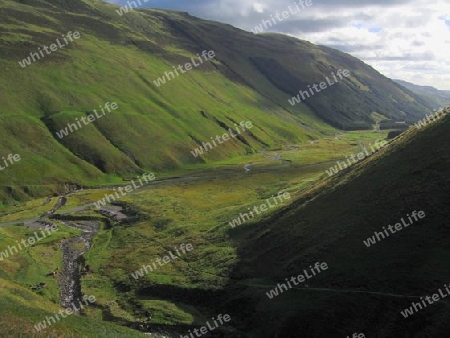 Scottish Mountain Glen