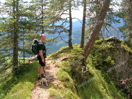 Wanderung in den Bergen