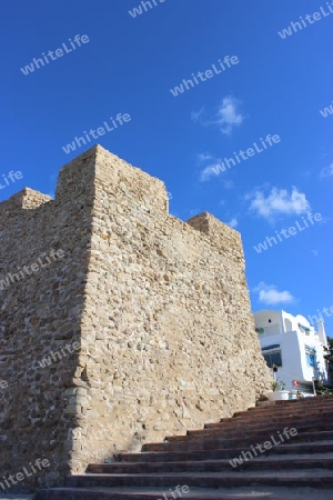 Tunesien, Altstadt in Hammamet