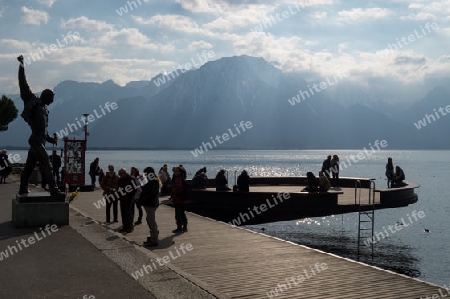 Freddy Mercury Denkmal in Montreux