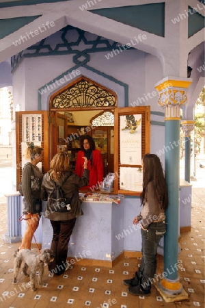 Tourist Information in the city Las Palmas on the Canary Island of Spain in the Atlantic ocean.