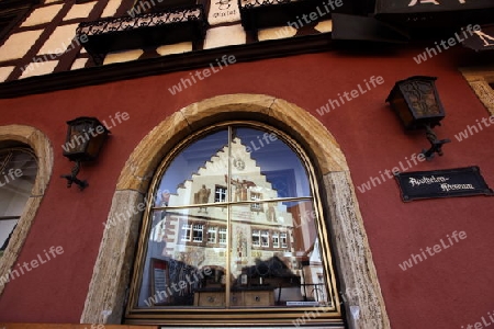 the old town of the villige Schiltach in the Blackforest in the south of Germany in Europe.