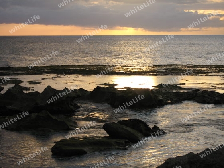 Saonnenuntergang auf Hawaii