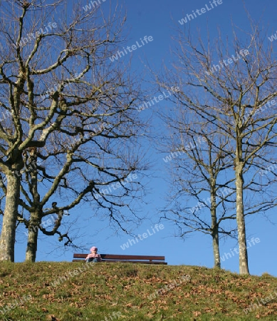 Auf der Bank