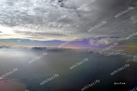 Zwischen Wolken