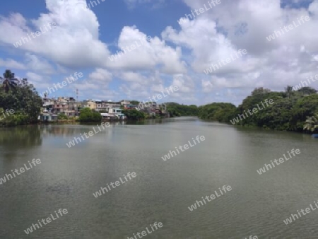 Mahebourg, La Chaux river. Mauritius