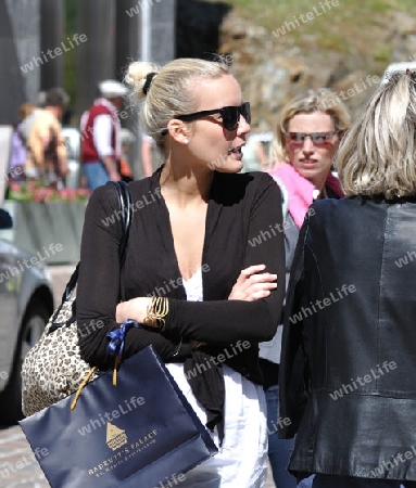 Sexy Girl in St.Moritz