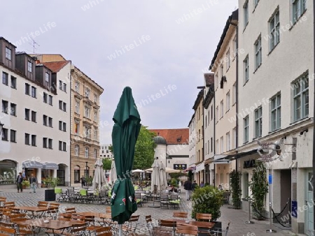 M?nchen - Sebastiansplatz beim Stadtmuseum