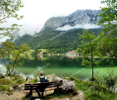 Rast am Hintersee