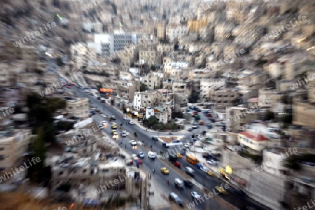 The City Centre of the City Amman in Jordan in the middle east.