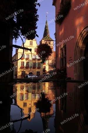  the Village of Turckheim in the province of Alsace in France in Europe