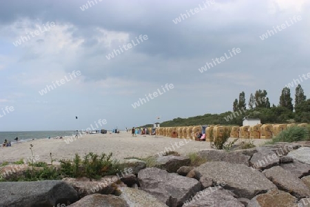 Blick zum Strand Timmendorf, Insel Poel