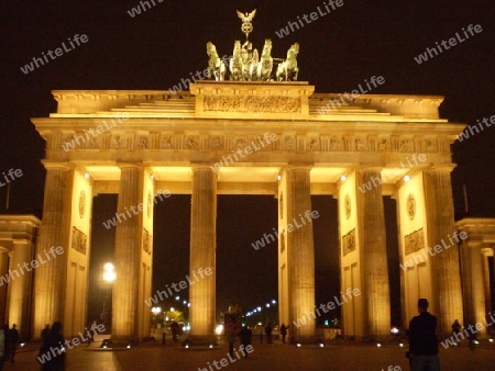 Brandenburger Tor bei nacht