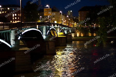 Frankfurt bei nacht