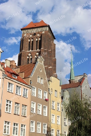 Danziger Altstadt mit Marienkirche