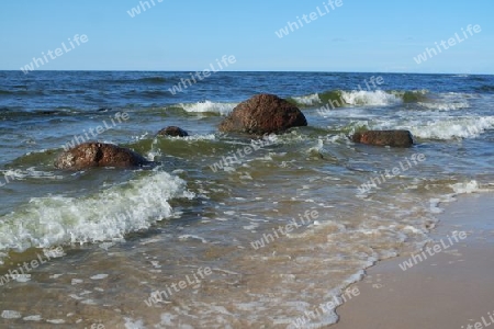 Ostsee Landschaft in Pommern