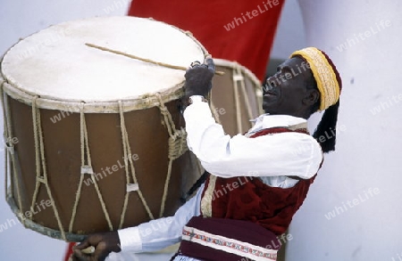 auf der Insel Jierba im Sueden von Tunesien in Nordafrika.  