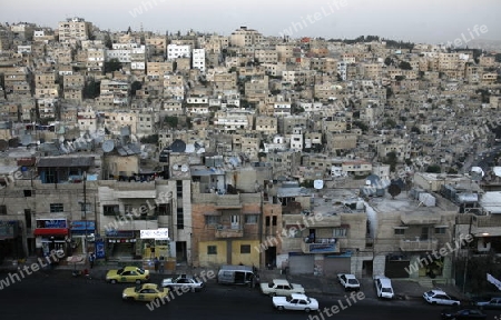 The City Centre of the City Amman in Jordan in the middle east.