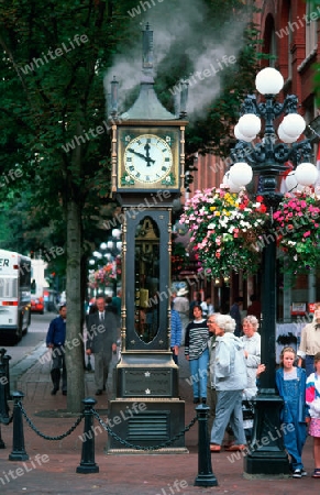 Steam clock in Vancouver