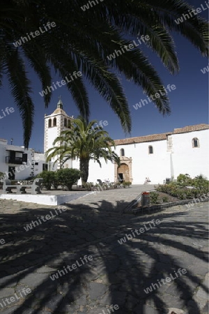 the Village Betancuria on the Island Fuerteventura on the Canary island of Spain in the Atlantic Ocean.