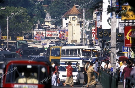 Asien, Indischer Ozean, Sri Lanka,
Das Stadtzentrum von Kandy im Zentralen Gebierge von Sri Lanka. (URS FLUEELER)






