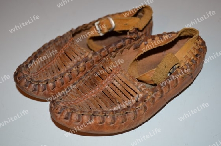 Leder Sandalen von meiner Kindheit