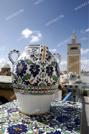 Afrika, Tunesien, Tunis, Altstadt, Medina, Souq, Moschee, 
